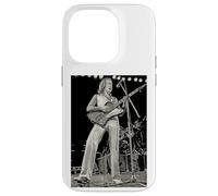 Carcasa para iPhone 14 Pro Dave Mason Traffic Live Rock Guitarrista por Dick Barnatt