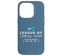 Carcasa para iPhone 14 Pro DC League of Super-Pets Art Deco Title with Super Logos
