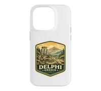 Carcasa para iPhone 14 Pro Delfos Grecia Viaje de Vacaciones a Delfos Grecia Griego