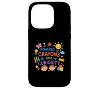 Carcasa para iPhone 14 Pro Desarrollado por crayones y curiosidad Divertidos para niños de jardín de Infantes