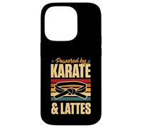 Carcasa para iPhone 14 Pro Desarrollado por Karate y Lattes Retro Vintage Coffee Love