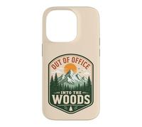 Carcasa para iPhone 14 Pro Detox introvertido Digital Fuera de la Oficina en el Bosque
