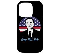 Carcasa para iPhone 14 Pro Día del Presidente George H.W. Bush 41er Presidente 1989-1993