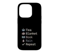 Carcasa para iPhone 14 Pro Día lluvioso Amante Acogedor Introvertido Sadcore Tormenta Nube