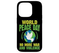 Carcasa para iPhone 14 Pro Día Mundial de la Paz No más Guerra y Violencia Paz