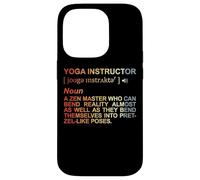 Carcasa para iPhone 14 Pro Diccionario del Instructor de Yoga Relajación