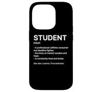 Carcasa para iPhone 14 Pro Diccionario Estudiante Definición Humor Académico