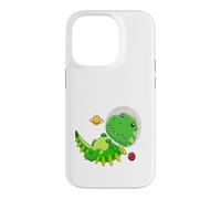 Carcasa para iPhone 14 Pro Dinosaurios Astronauta - Perdidos en el Espacio - Donde Estoy - Dinosaurio
