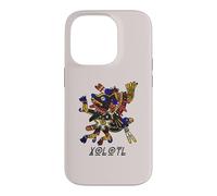 Carcasa para iPhone 14 Pro Dios Azteca México mitología Xolotl Masculino Femenino