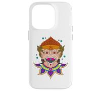 Carcasa para iPhone 14 Pro Dios Mono hindú Hanuman