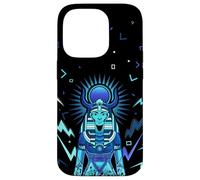 Carcasa para iPhone 14 Pro Diosa Hathor Los Años 80 Antiguo Egipto Mística Egipcio