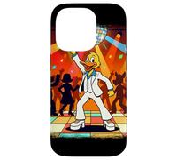 Carcasa para iPhone 14 Pro Disco Duck 70s Sábado Noche