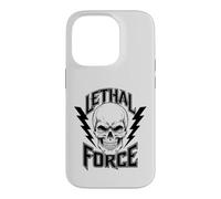 Carcasa para iPhone 14 Pro Diseño de Calavera de Fuerza letal - Bold Lightning Bolt Gothic