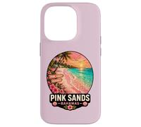 Carcasa para iPhone 14 Pro Diseño de Puesta de Sol en la Playa Tropical de Sands Bahamas
