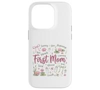 Carcasa para iPhone 14 Pro Diseño First Mom Blessed New Motherhood Mama