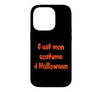 Carcasa para iPhone 14 Pro Disfraz de Cest Mon d Halloween francés Humor de Halloween