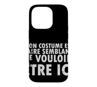 Carcasa para iPhone 14 Pro Disfraz de Halloween Mon EST Faire Semblant - Francés