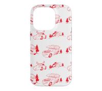 Carcasa para iPhone 14 Pro Disney and Pixar's Cars Radiator Springs Christmas Pattern