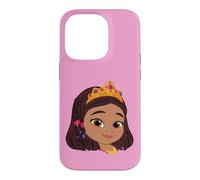 Carcasa para iPhone 14 Pro Disney Jr. Sofia the First Princess Layla Big Face Costume