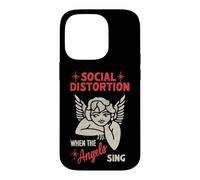Carcasa para iPhone 14 Pro Distorsión Social Oficial Cuando los ángeles cantan