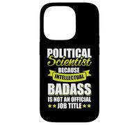 Carcasa para iPhone 14 Pro Divertida Camisa de Ciencia política de Ciencias políticas