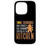 Carcasa para iPhone 14 Pro Divertido Pickleball Abuela Deportes Algunas Abuelas Hornear Galletas