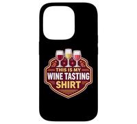 Carcasa para iPhone 14 Pro Divertido Winetesting Evento Amante Goer Esta es mi cata de vinos