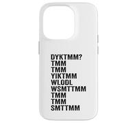 Carcasa para iPhone 14 Pro Do You Know The Muffin Man DYKTMM Funny Quote