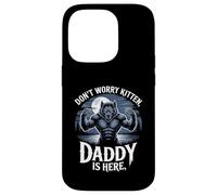 Carcasa para iPhone 14 Pro Don't Worry Kitten Daddy is Here: Werewolf Protector Fantasy