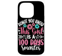 Carcasa para iPhone 14 Pro Donut Sabes Que Esta Chica es 100 días más Inteligente