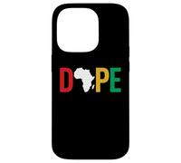 Carcasa para iPhone 14 Pro Dope Africa Map Juneteenth Pan African Pride