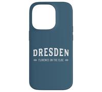 Carcasa para iPhone 14 Pro Dresde Florencia en el Elba Retro