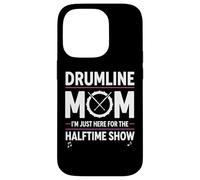 Carcasa para iPhone 14 Pro Drumline Mom, Solo Estoy aquí para el espectáculo de Medio Tiempo