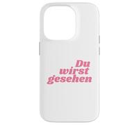 Carcasa para iPhone 14 Pro Du wirst gesehen - Positive Affirmations