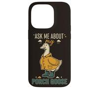 Carcasa para iPhone 14 Pro Duck Rain Boots Funny Impermeable Humor del Tiempo