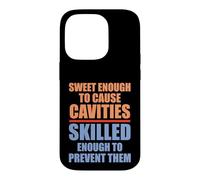 Carcasa para iPhone 14 Pro Dulce Dental para causar Caries Habilidad para prevenir Dentista