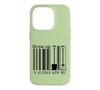 Carcasa para iPhone 14 Pro EAN Code - Pala ecológica para jardinería, Color Negro