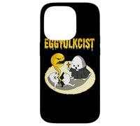 Carcasa para iPhone 14 Pro Eggyolkcist - Huevo con Humor Negro y Parodia de Exorcismo