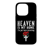 Carcasa para iPhone 14 Pro El Cielo es mi hogar Estoy aquí Reclutando a Christian