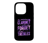Carcasa para iPhone 14 Pro El Clarinete me Hace Olvidar Todos mis Agudos