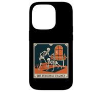 Carcasa para iPhone 14 Pro El Entrenador Personal Esqueleto Tarot Tarjeta Vintage Graphic