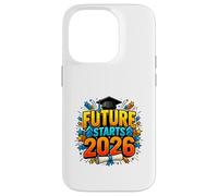 Carcasa para iPhone 14 Pro El Futuro Comienza la Clase de graduación de diseño 2026