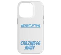 Carcasa para iPhone 14 Pro El Levantamiento de Pesas Mantiene lejos la Locura - Bodybuilder, Gym