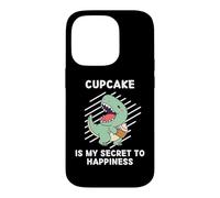 Carcasa para iPhone 14 Pro El Lindo Cupcake de Dinosaurio es mi Secreto para la Felicidad: Dinosaurios