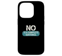 Carcasa para iPhone 14 Pro El NO es un empoderamiento de recuperación Completa de oraciones
