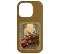 Carcasa para iPhone 14 Pro El zumaque Nowruz Rojo del Amanecer