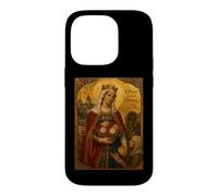 Carcasa para iPhone 14 Pro Elegante Icono católico de Santa Isabel de Hungría