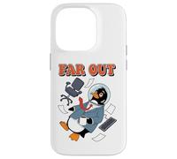 Carcasa para iPhone 14 Pro Empleado de Oficina de Dreamy Penguin Lejos y Fuera Motivación