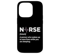 Carcasa para iPhone 14 Pro Enfermera Una Persona Que Salva Vidas Enfermera de atención médica clínica