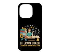Carcasa para iPhone 14 Pro Entrenador de Alfabetización Lectura Liderando Lectura Revolución F